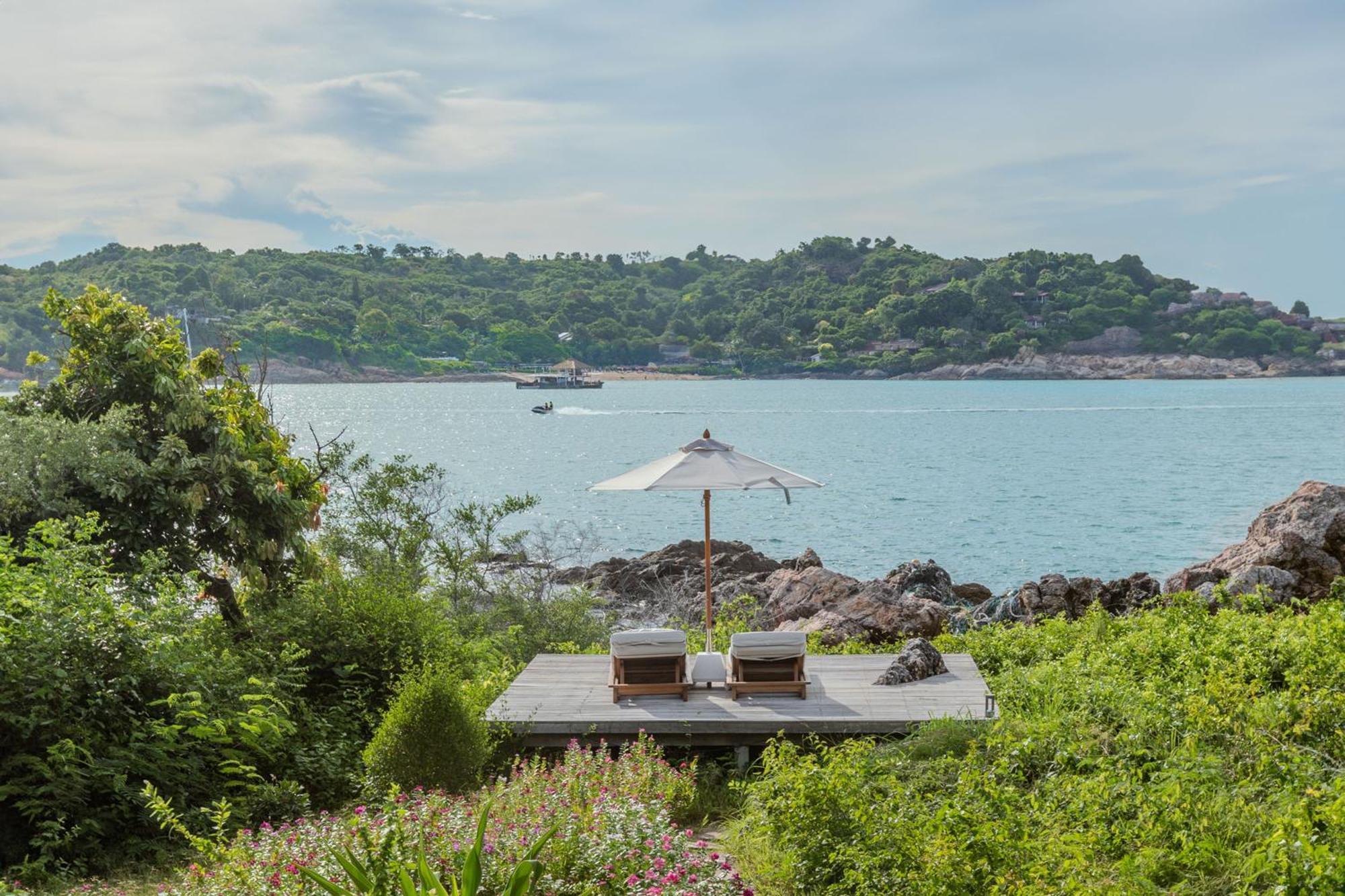 Cape Fahn Hotel Samui Choeng Mon Esterno foto